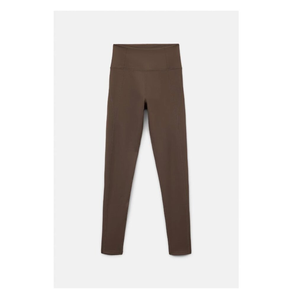 NWT Girlfriend Collective Brown Compressive High-Rise Legging (28.5" Inseam)